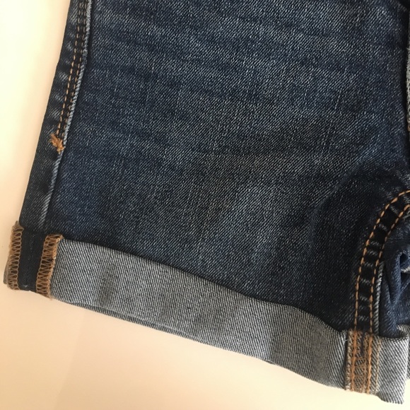 Gap Factory Kids Blue Denim Midi Shorts size 5 - Picture 3 of 7